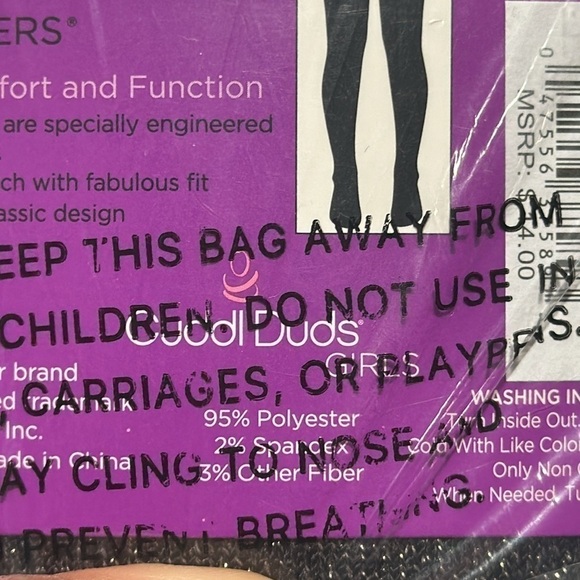 CUDDL DUDS Girls sweater tights Size S/M NWT - Picture 2 of 4